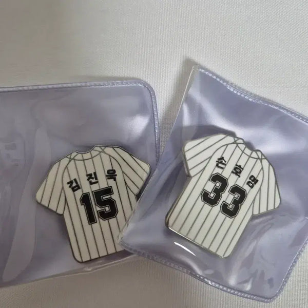 [BUNJANG] Kim Jin-wook Son Ho-young Baseball Uniform Badge Set / 김진욱 손호영 야구 유니폼 뱃지