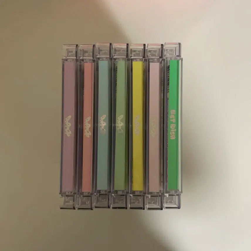 [BUNJANG] NCT WISH POP-UP Individual & Group Unsealed Albums Bundle Set (Individual Photocards Complete) / 엔시티 위시 팝팝 개인반+단체반 개봉앨범 일괄(개인반 포카 드볼O)