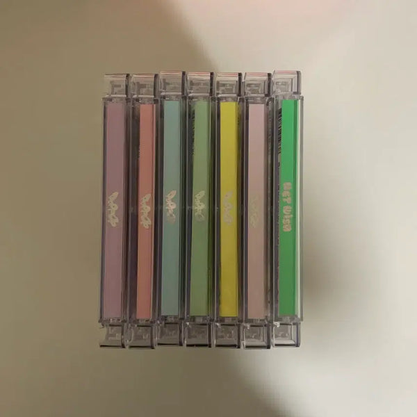 [BUNJANG] NCT WISH POP-UP Individual & Group Unsealed Albums Bundle Set (Individual Photocards Complete) / 엔시티 위시 팝팝 개인반+단체반 개봉앨범 일괄(개인반 포카 드볼O)