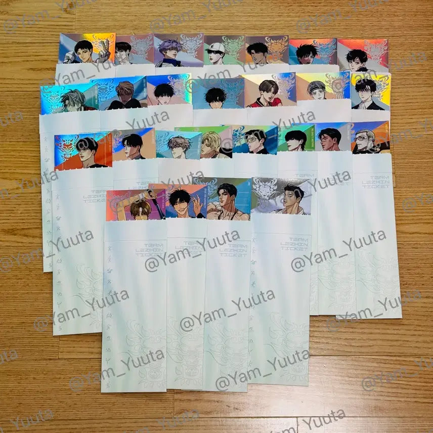[BUNJANG] Team Rejin Ticket Bundle Set / 팀레진 경기티켓 일괄 개별(4장) 레봄 레진 봄툰 스파클즈