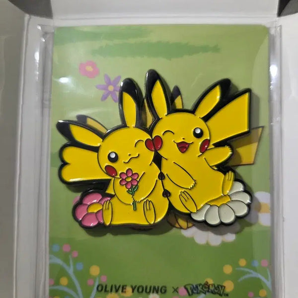 [BUNJANG] Olive Young x Pokemon Pikachu Double Magnet / 올리브영X포켓몬스터 더블 마그넷 피카츄