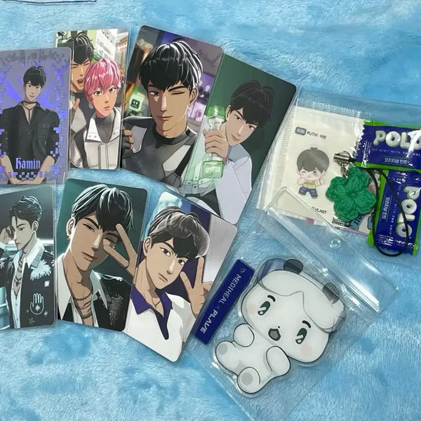[BUNJANG] PLAVE Hamin Bundle Set Photocard & Goods / 플레이브 하민 포카 굿즈 일괄