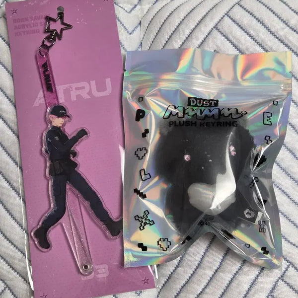 [BUNJANG] PLAVE Dust M M M Acrylic Stick Bambi Keychain Bundle Set / 일괄)더스트 므메미무 탄믐 미므 인형 키링 아크릴 스틱 밤비 판매 플레이브 본세비지