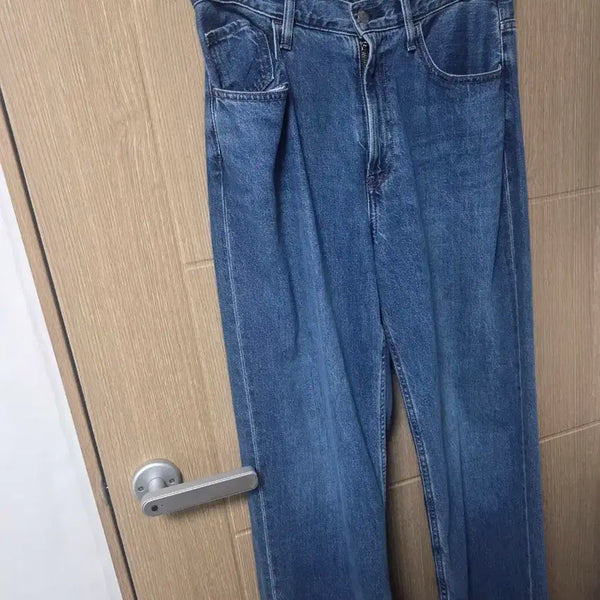 [BUNJANG] Uniqlo Wide Denim Pants Size 31 / 유니클로 와이드 데님 31사이즈
