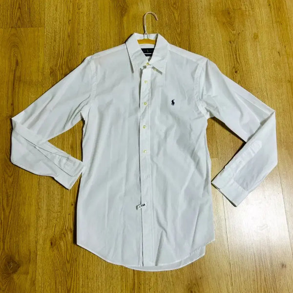 [BUNJANG] Polo Ralph Lauren White Slim Fit Button-Down Shirt / 폴로(polo) 화이트 셔츠