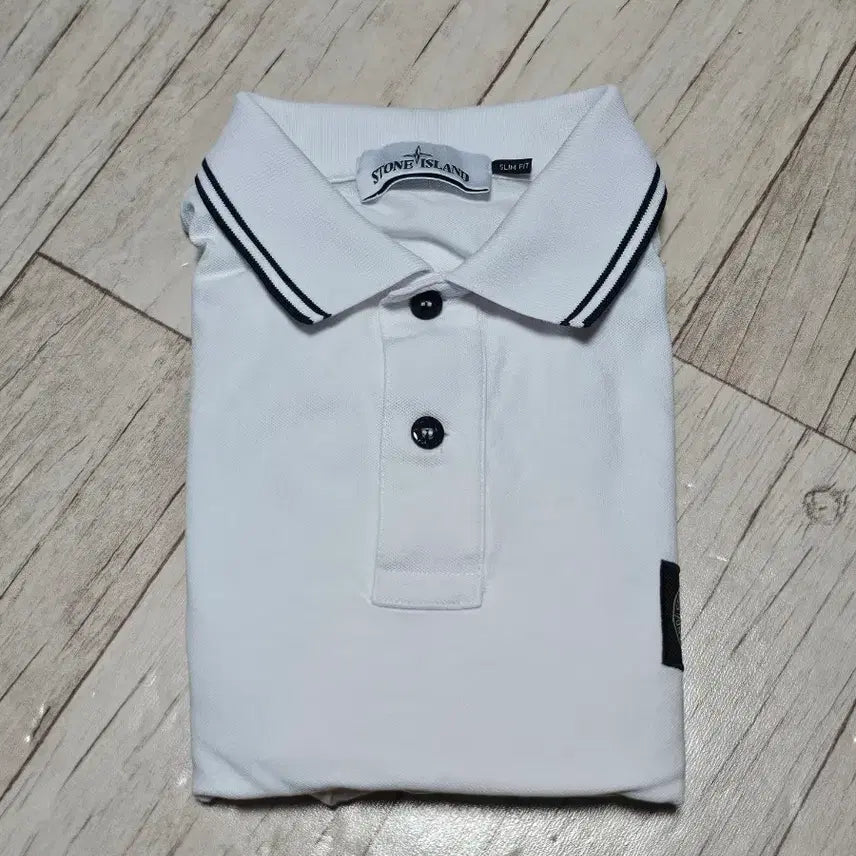 [BUNJANG] Stone Island Collar T-shirt L / 스톤아일랜드 카라 티셔츠 L