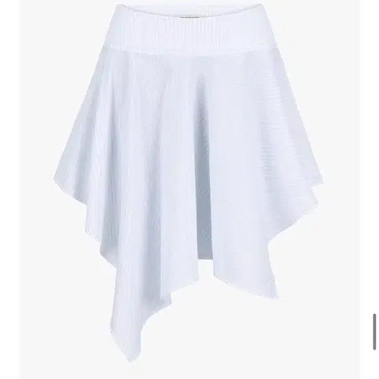 [BUNJANG] Rouge Sleepover White Stripe Handkerchief Skirt / 루즈슬립오버 브리치 핸커치프 스커트_화이트 스트라이프