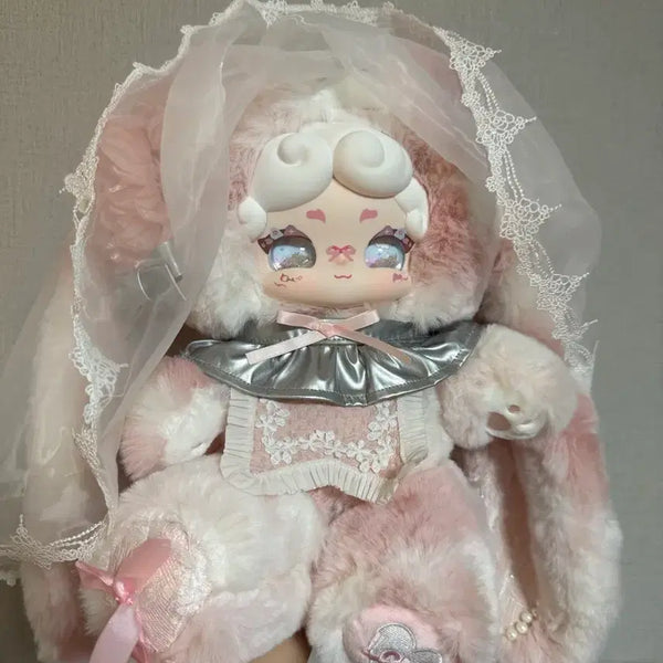 [BUNJANG] Bamtooki 700 Veiled Bride Pink / 밤토끼 700,800 면사포 핑크