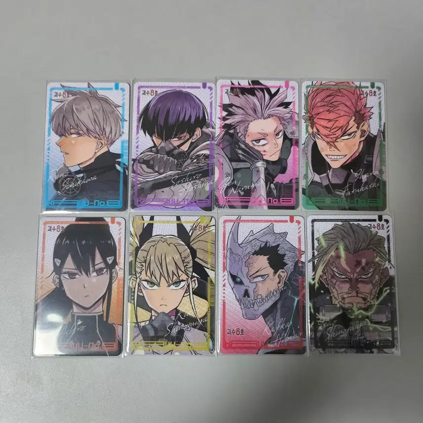[BUNJANG] Kaiju No. 8 ID Card Photocard Bundle Set / 괴수 8호 대원증 포토카드 일괄