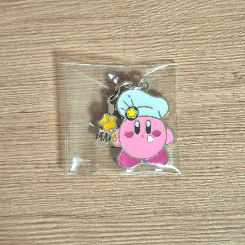 [BUNJANG] Kirby Cafe Metal Zipper Charm / 커비 카페 메탈 지퍼 참