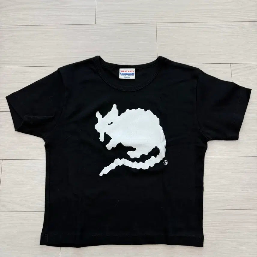 [BUNJANG] Stray Kids Women's Short Sleeve T-Shirt Black M / 스트레이 래츠 여성용 반팔티 블랙 M
