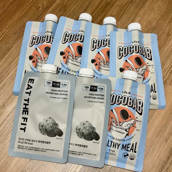 [BUNJANG] It The Fit & Cocobap Protein Shakes (Cookie & Cream) / 총 7개 잇더핏, 코코밥 쿠앤크 단백질쉐이크