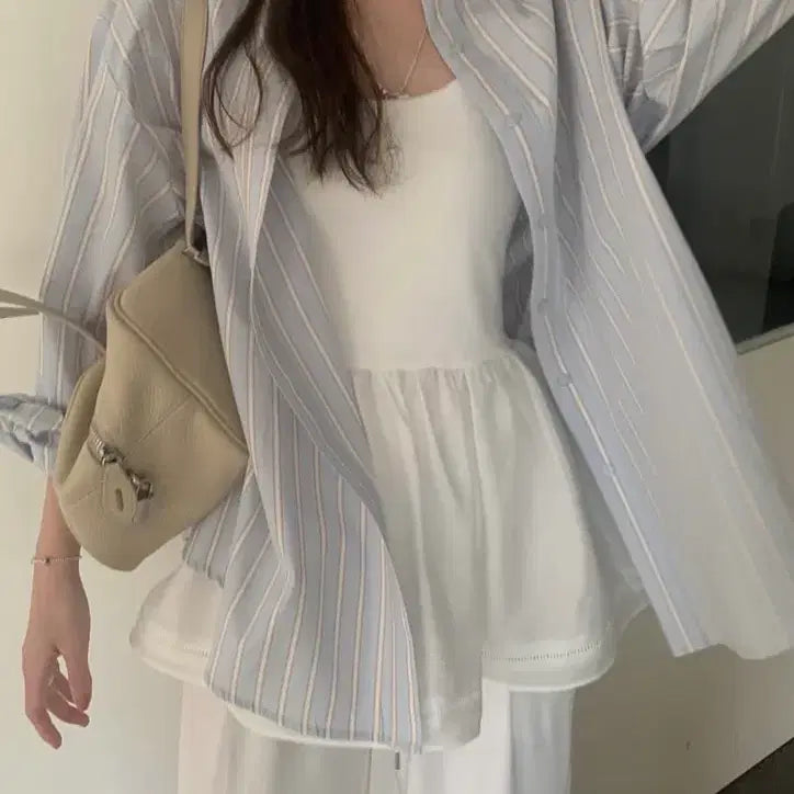 [BUNJANG] PYT Pretty Young Thing Shining Layered Sleeveless Dress / Pyt 프리티영띵 샤이닝 원피스