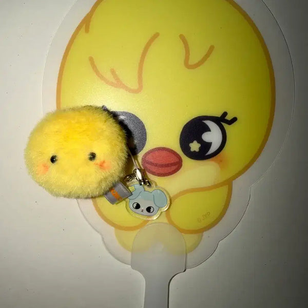 [BUNJANG] Stray Kids Run It Ticket Booth Keyring Fan / 스키즈 런잇 입장기프트 뽁아리 키링 부채