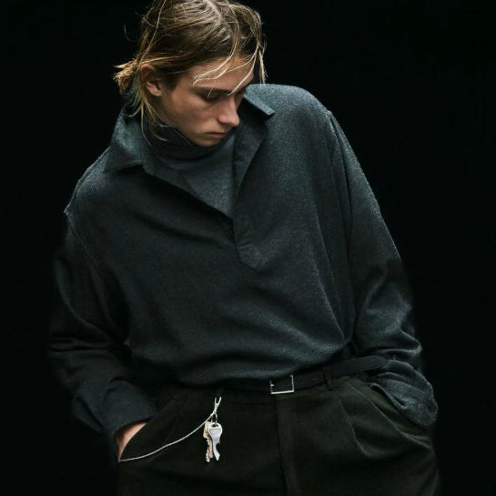 [BUNJANG] a.presse 25FW Wool Skipper Shirt Charcoal Size 3 / a.presse 아프레쎄 25FW 울 스키퍼(3)