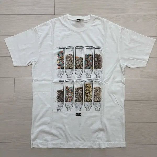 [BUNJANG] Kith Cereal Graphic T-Shirt White XS / KITH 시리얼 그래픽 반팔 티셔츠 화이트 xs