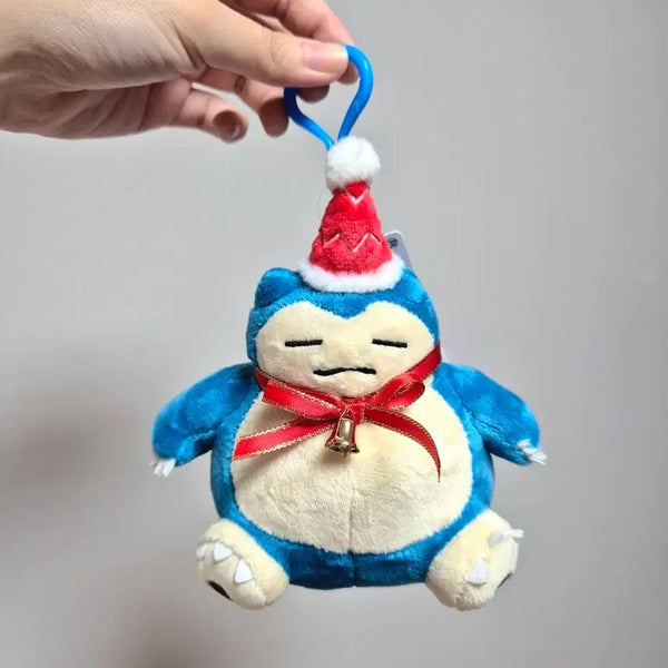 [BUNJANG] Pokemon Winter Carnival Snorlax Keyring / (8/5까지특가)포켓몬스터 윈터카니발_잠만보 키링
