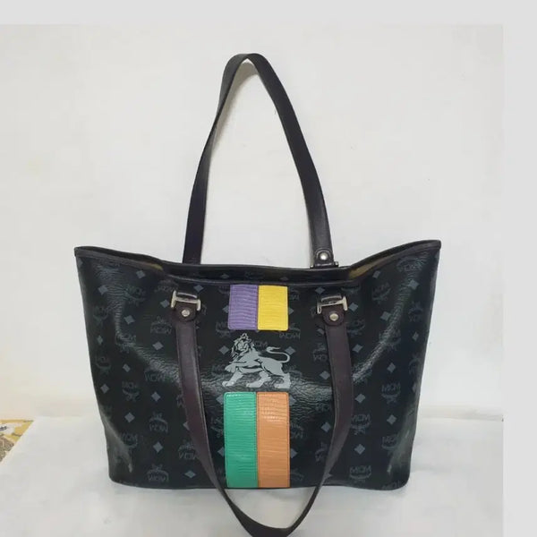 [BUNJANG] MCM Lion Shopper Tote Bag / MCM 정품 라이온 쇼퍼백