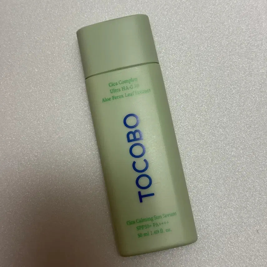 [BUNJANG] Tocobo Cica Calming Sun Serum 50mL SPF50+ PA++++ / [미개봉] 토코보 시카 카밍 선세럼 50mL SPF50+ PA++++