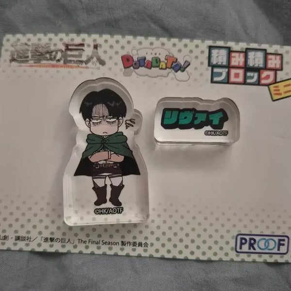 [BUNJANG] Attack on Titan Levi Character Block Mini / 리바이 미츠미 블록 미니