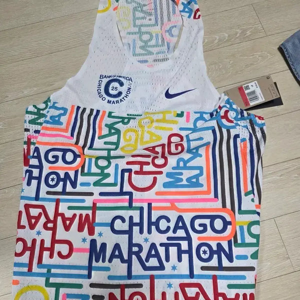 [BUNJANG] Nike Chicago Marathon Singlet (L) New / 나이키 시카고 싱글릿 (L) 새상품