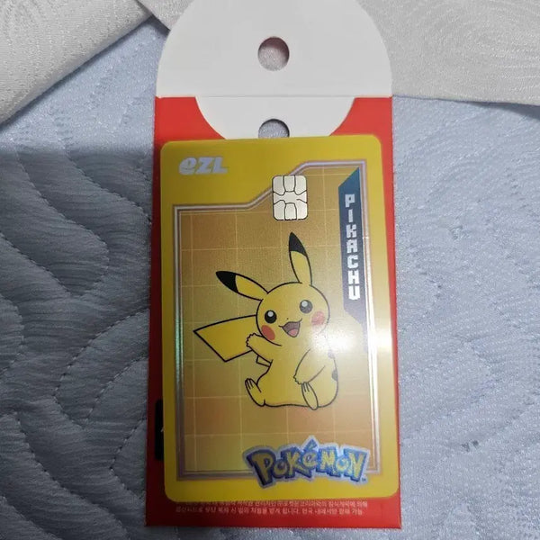 [BUNJANG] Izle Pikachu Pokemon Transport Card / 이즐 포켓몬 교통카드 피카츄