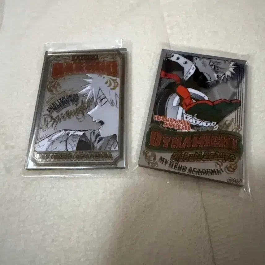 [BUNJANG] My Hero Academia Original Art Exhibition Bakugo Pub Mirror-Style Acrylic Sticker Bundle / 히로아카 원화전 바쿠고 펍 미러풍 아크릴 스티커 일괄