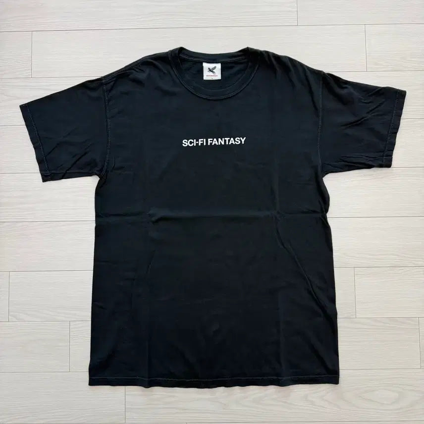 [BUNJANG] SCI-FI FANTASY Short Sleeve T-Shirt Black L / SCI-FI FANTASY 반팔 티셔츠 블랙 L