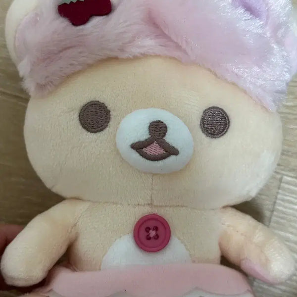 [BUNJANG] Rilakkuma Strawberry Cat Plush / 코리락쿠마 스트로베리캣