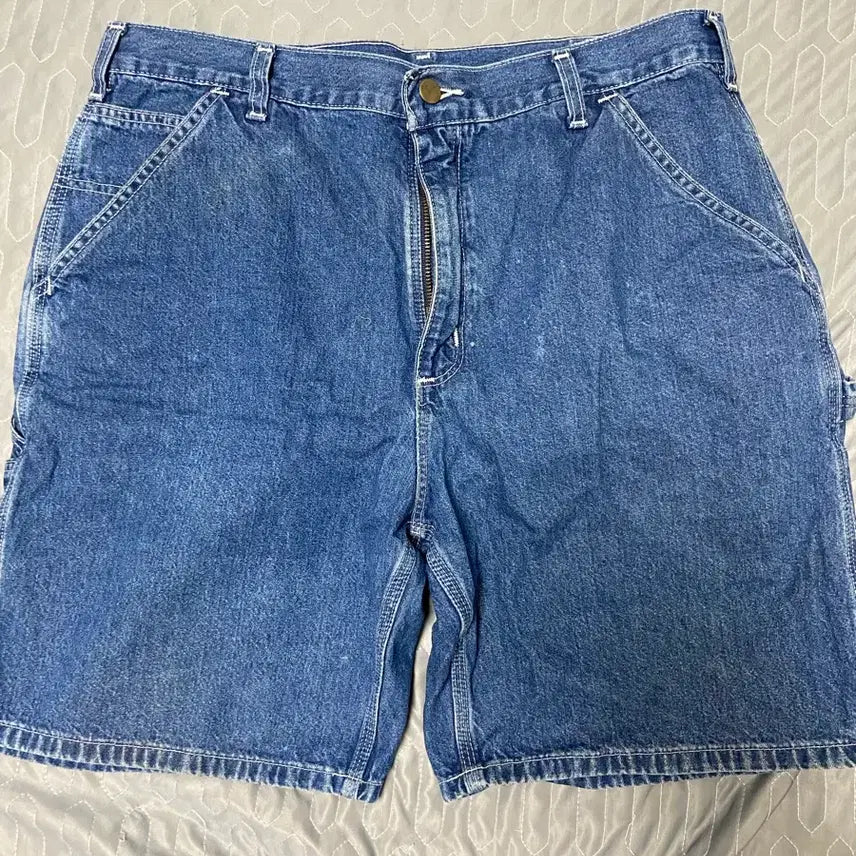 [BUNJANG] Carhartt Carpenter Denim Shorts B28DST / [36]01s 칼하트 카펜터 데님 쇼츠 B28DST