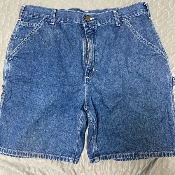 [BUNJANG] Carhartt Carpenter Denim Shorts B28DST / [36]01s 칼하트 카펜터 데님 쇼츠 B28DST