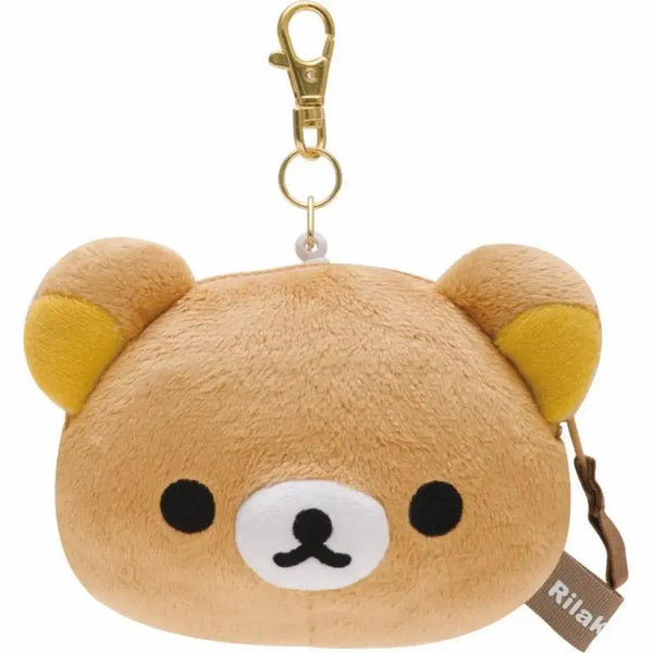 [BUNJANG] Rilakkuma Pass Card Wallet Pouch with Keyring / 리락쿠마 릴패스 카드 지갑 파우치 키링