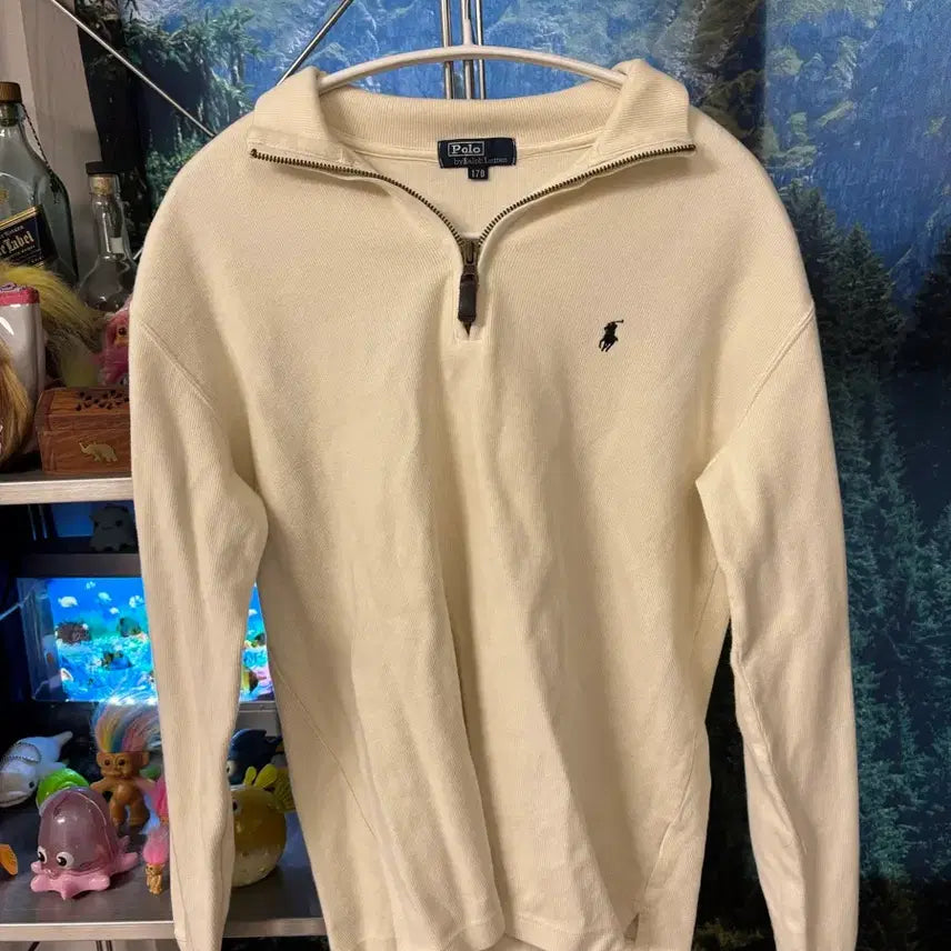 [BUNJANG] Polo Ralph Lauren Genuine Half-Zip Sweater / 정품 폴로 하프집업 스웨터
