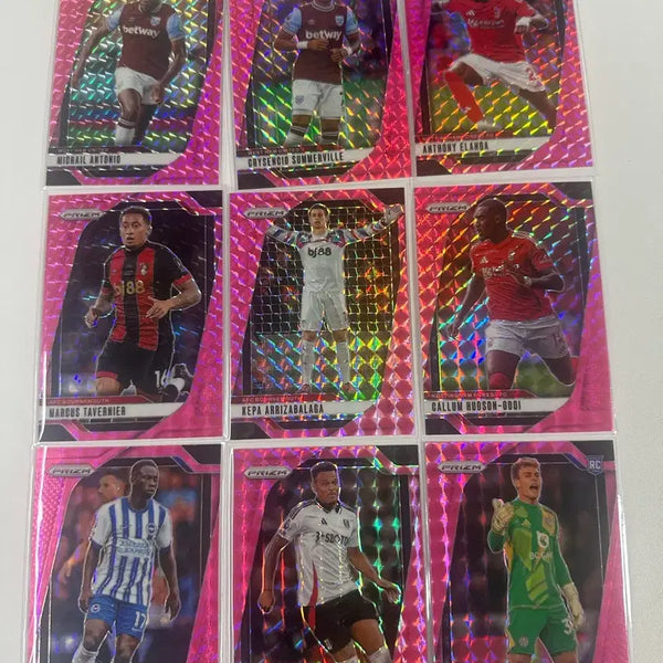 [BUNJANG] Prizm Soccer Cards 9-Card Lot / PRIZM 축구 카드 9장랏