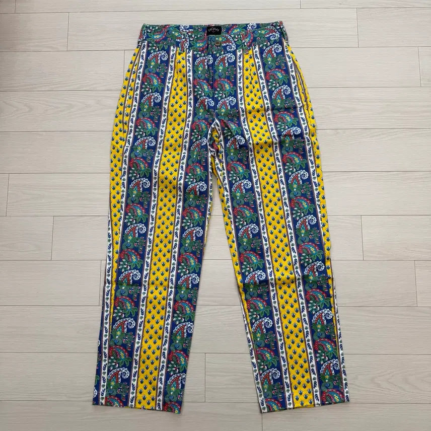 [BUNJANG] Noah Vintage Paisley Pattern Straight Pants (Size 30) / 노아 빈티지 페이즐리 패턴 스트레이트 팬츠 30