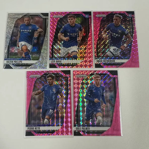 [BUNJANG] Football Cards Bundle Set (Kalvin Phillips, Rhys Davies, Omari Hutchinson, Boell Palmer, Pedro) / 축구 카드 5종 일괄 (칼빈 필립스, 레이프 데이비스, 오마리 허친슨, 보엘 팔머, 페드로)랏
