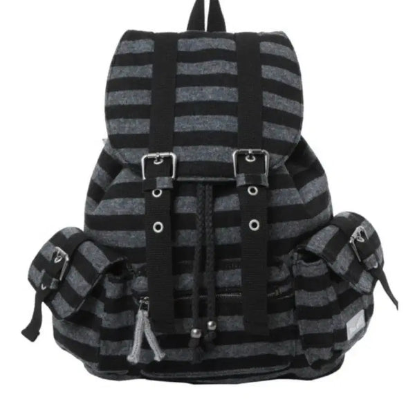 [BUNJANG] NewJeans Tens Dance Paheesum Wool Stripe Backpack / 텐스댄스 파히섬 울 스트라이프 백팩 뉴진스 가방