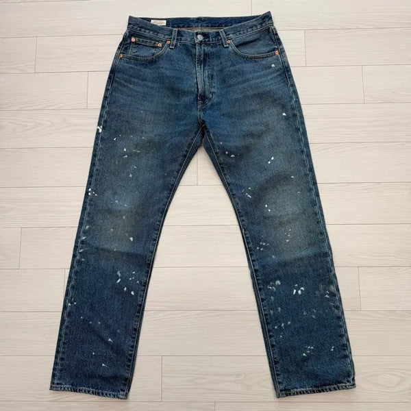 [BUNJANG] Levi's 551 Z Denim Pants Paint Splatter Wash 32 / 리바이스 551 z 데님 팬츠 페인트 스플래터 워싱 32