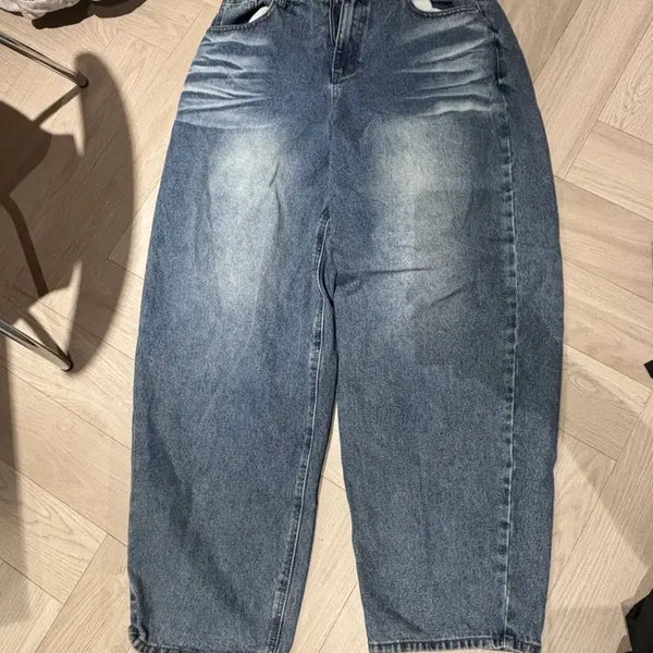[BUNJANG] Topi Dumbo Balloon Denim (Medium Wash) - Size L / 토피 핀치 덤보 벌룬 데님 중청 L