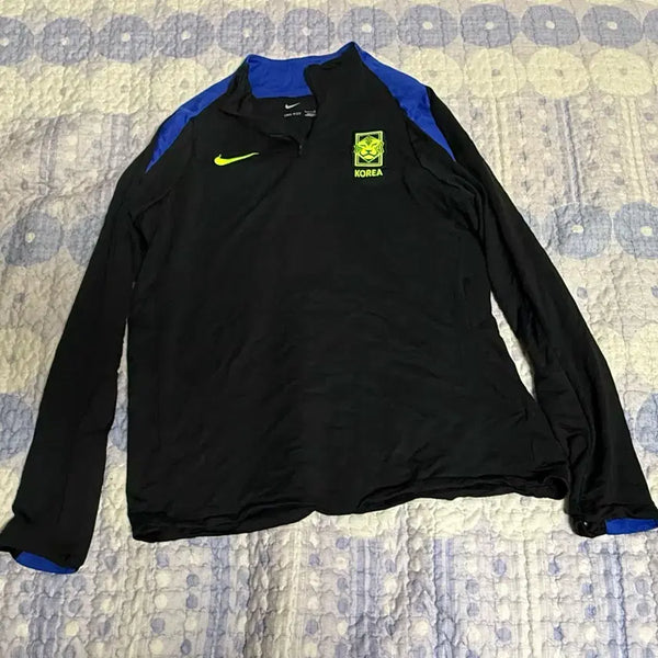 [BUNJANG] Nike Korean National Team Drill Top - Black/Purple, L / (오늘만 판매) 나이키 국대 드릴탑 검파 L 구하기 힘든제품