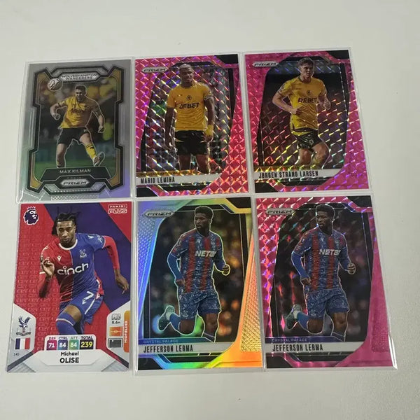[BUNJANG] Wolverhampton Crystal Palace Prizm Soccer Card Lot / 울버햄튼 크리스탈팰리스 prizm 축구카드랏