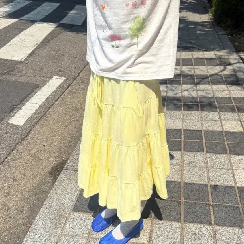 [BUNJANG] Pesto Shirring Skirt / Pesto 셔링스커트