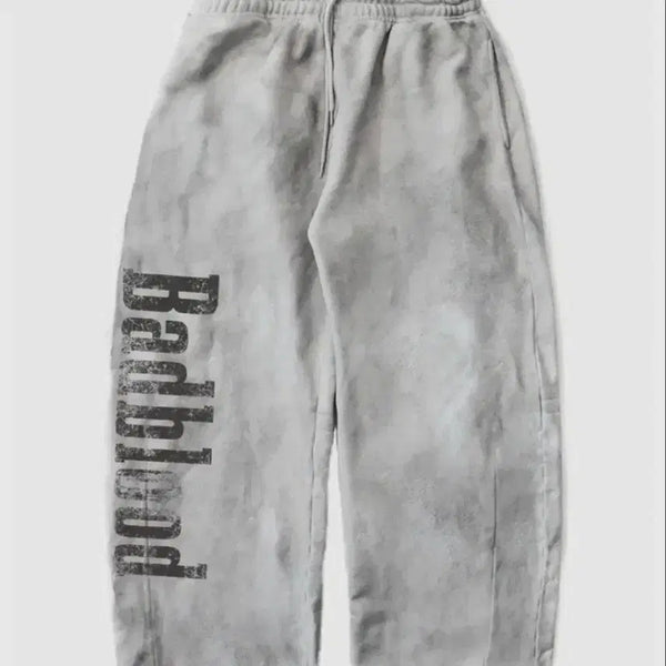[BUNJANG] Badblood Sun Faded2 Training Pants White / 배드블러드 선 페이디드2 트레이닝 팬츠 바지 화이트