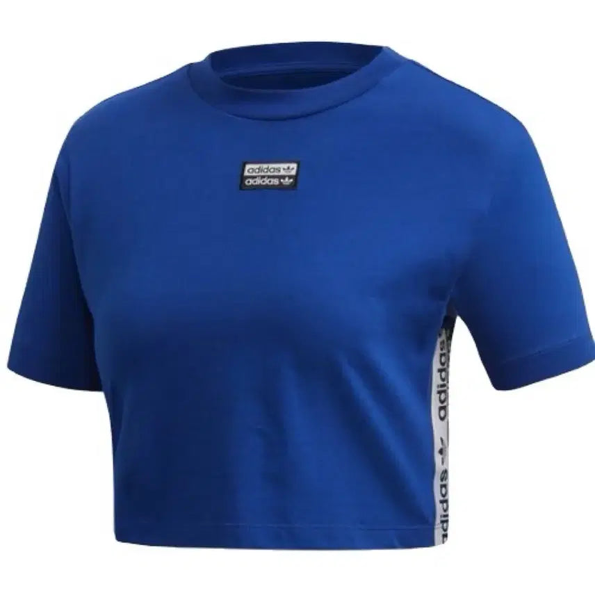 [BUNJANG] Adidas Cropped Short Sleeve T-Shirt / 아디다스 크롭 반팔