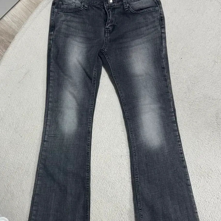[BUNJANG] Bohemse Grey Bootcut Pants M / 보헴서 부츠컷 팬츠 그레이 M