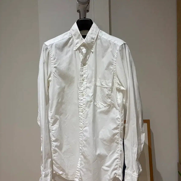 [BUNJANG] Drakes White Oxford Dress Shirt / 드레익스 / 화이트 옥스포드 드레스 셔츠