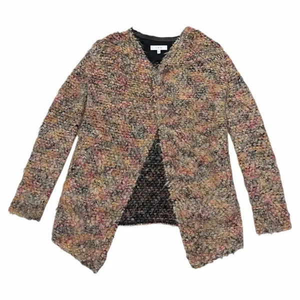 [BUNJANG] IRO Multicolor Tweed Knit Cardigan / IRO 이로 멀티컬러 트위드 니트 가디건 34