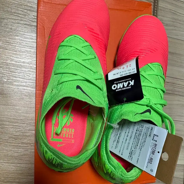 [BUNJANG] Nike Phantom GT Elite 6 Low Pro Erling Haaland TF Hot Punch Green Strike Football Boots / 나이키 팬텀 6 로우 프로 엘링 홀란드 TF 핫 펀치 그린 스트라이크