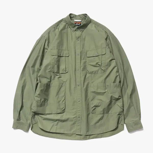 [BUNJANG] NANGA Ripstop Camp Shirt / NANGA 립스탑 캠프셔츠