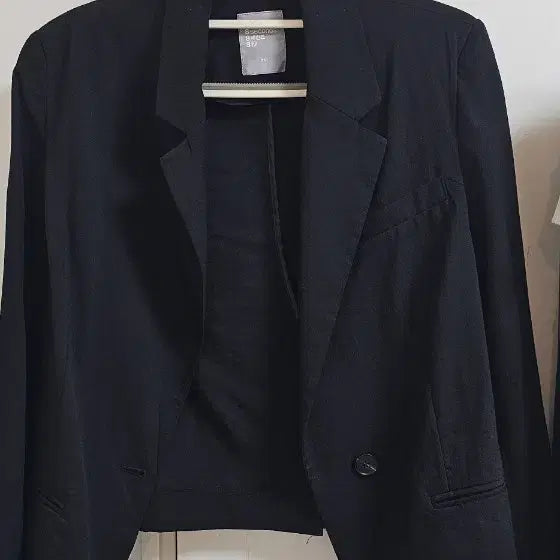 [BUNJANG] 8 Seconds Cropped Classic Summer Jacket / 에잇세컨즈 여름 자켓